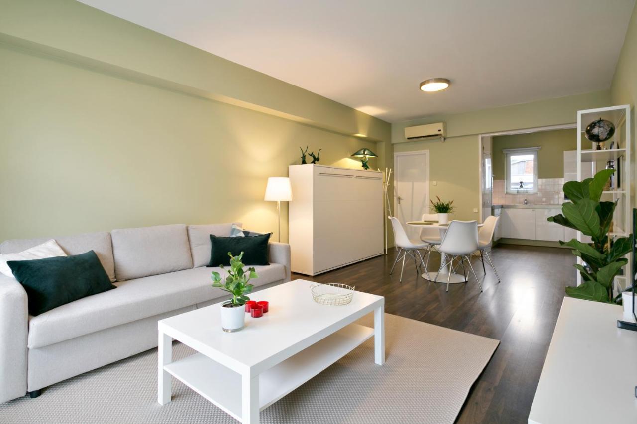 Studio In City Center With Terrace, Netflix - Wifi Antwerpen Kültér fotó