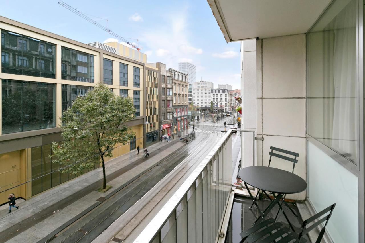 Studio In City Center With Terrace, Netflix - Wifi Antwerpen Kültér fotó